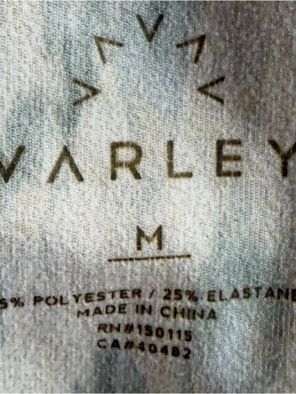 Varley Century Legging Mint Ink Fade Medium-Soft Sculpting Yoga Leggings-Gym Fit - Picture 8 of 9